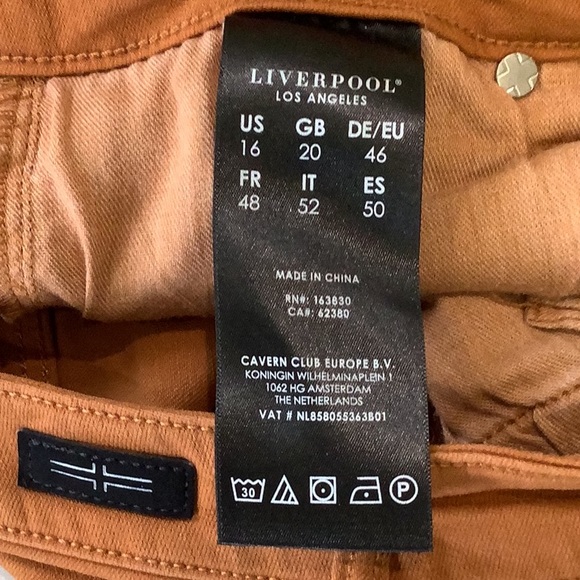 Women's Liverpool Jeans Sz. 16 - Picture 5 of 6